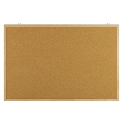 Tablica korkowa OFFICE PRODUCTS rama drewniana - 40x30cm