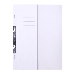 Skoroszyt kartonowy OFFICE PRODUCTS Budget A4 1/2 250g. nadruk - biały