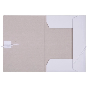 Teczka wiązana OFFICE PRODUCTS Premium A4 350g. 3-skrzydłowa - biała-262648