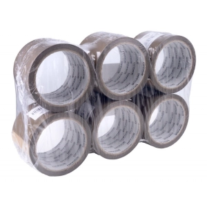 Taśma pakowa OFFICE PRODUCTS 72mm x 60y 36mic 1szt. - brązowa