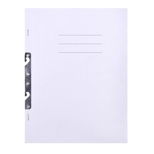 Skoroszyt kartonowy OFFICE PRODUCTS Budget A4 1/1 250g. nadruk - biały