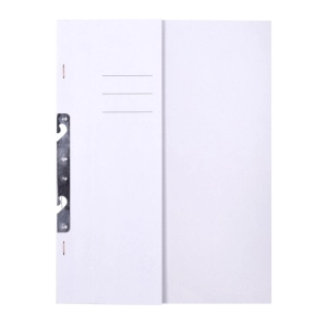 Skoroszyt kartonowy OFFICE PRODUCTS Budget A4 1/2 250g. nadruk - biały-262806