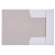 Teczka z gumką A4 OFFICE PRODUCTS Premium karton 350g. 3-skrzydłowa - biała-262641