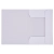 Teczka z gumką A4 OFFICE PRODUCTS Budget Pro karton 250g. 3-skrzydłowa - biała-262651