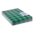 Teczka z gumką A4 OFFICE PRODUCTS karton lakier 320g. 3-skrzydłowa - mix kolorów w kratę-262766
