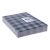 Teczka z gumką A4 OFFICE PRODUCTS karton lakier 320g. 3-skrzydłowa - mix kolorów w kratę-262767