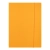 Teczka z gumką A4 OFFICE PRODUCTS Fluo Soft Touch karton 320g. 3-skrzydłowa - mix kolorów-262833