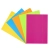 Teczka z gumką A4 OFFICE PRODUCTS Fluo Soft Touch karton 320g. 3-skrzydłowa - mix kolorów