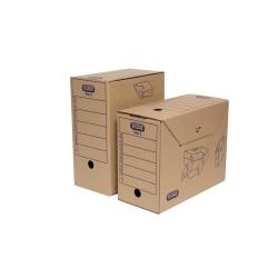 Pudło archiwizacyjne ELBA TRIC 3 szerokość 15,5cm - brązowe 100552624