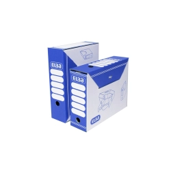 Pudło archiwizacyjne ELBA TRIC COLOR szerokość 9,5cm - niebieskie 100552629