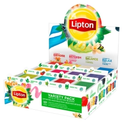 Herbata LIPTON Variety Pack zestaw 180 kopert