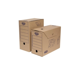 Pudło archiwizacyjne ELBA TRIC 3 szerokość 15,5cm - brązowe 100552624