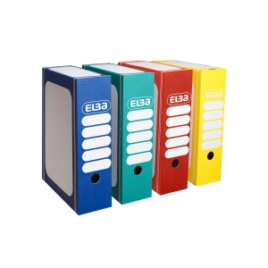 Pudło archiwizacyjne ELBA TRIC COLOR szerokość 9,5cm - niebieskie 100552629-263053