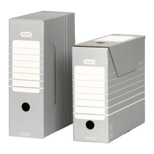 Pudło archiwizacyjne ELBA uniwersalne 10cm - szare 100333274-263066