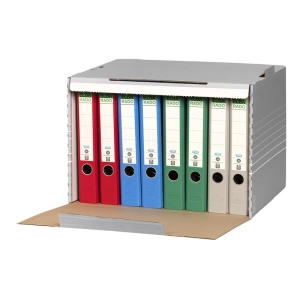 Pudło archiwizacyjne ELBA zbiorcze otwierane z przodu - szare 400014215-263079