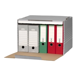 Pudło archiwizacyjne ELBA zbiorcze otwierane z przodu - szare 400014215-263080