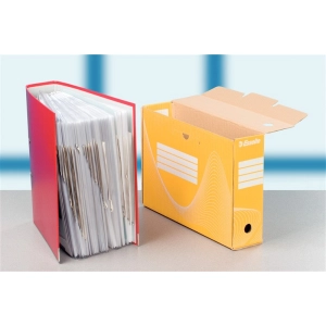Pudło archiwizacyjne ESSELTE BOX 80mm - niebieskie 128411-263162