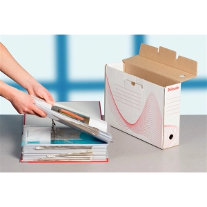 Pudło archiwizacyjne ESSELTE BOX 150mm - białe 128602-263181