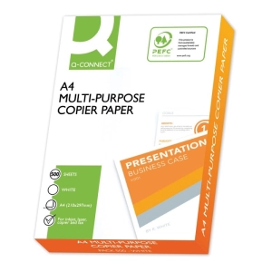 Papier ksero  A4 Q-CONNECT klasa C 75g. - biały