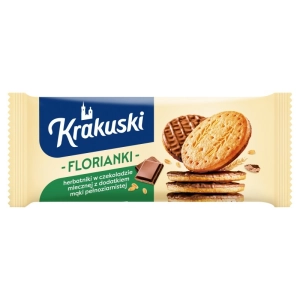 Ciastka KRAKUSKI Florianki w czekoladzie 171g.-673161