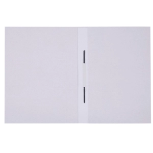 Skoroszyt kartonowy OFFICE PRODUCTS Budget A4 250g. z listwą - biały-263389
