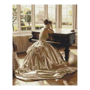 Malowanie po numerach BRUSHME 40x50 cm zmysłowa przerwa 1 szt. w pudełku-263895