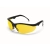 Okulary ochronne MCR Klondike Plus, żółte soczewki, czarne oprawki-263923