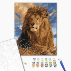Malowanie po numerach BRUSHME 40x50 cm prawdziwy gigant 1 szt. w pudełku