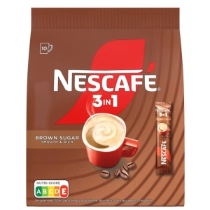 Kawa rozpuszczalna NESCAFE 3in1 brown sugar torba 165g