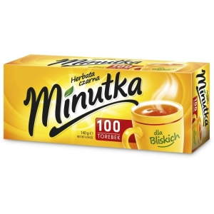 Herbata MINUTKA ekspresowa 100 torebek