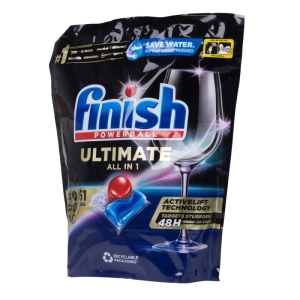Tabletki do zmywarki FINISH Ultimate All in One 61 szt. - lemon-264286