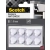 Odbojniki wygłuszające SCOTCH samoprzylepne okrągłe 19mm 8 szt. przezroczyste