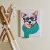Malowanie po numerach IDEYKA&OCTO 30x40cm z glinką stylowy corgi 1 szt.-264959