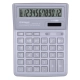 Kalkulator DONAU TECH biurowy 12-cyfr. wyświetlacz wym. 190x143x40 mm srebrny
