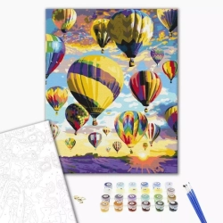 Malowanie po numerach BRUSHME 40x50 cm sny na niebie 1 szt. w pudełku