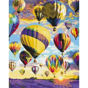 Malowanie po numerach BRUSHME 40x50 cm sny na niebie 1 szt. w pudełku-265033
