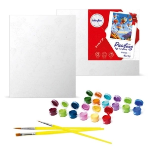 Malowanie po numerach IDEYKA 40x50cm dziewczyna z parasolem 1 szt. w pudełku-265060