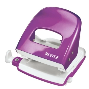 Dziurkacz LEITZ 5008 WOW metalowy - fiolet-265130