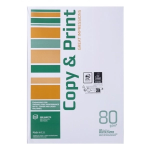 Papier ksero A4 COPY & PRINT klasa C 80gsm. 500 ark.