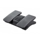 Podnóżek Q-CONNECT 430x320mm z oddzielnymi platformami na nogi masażer czarny