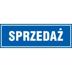 Tabliczka znak TDC Sprzedaż