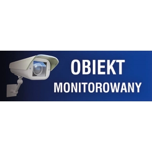 Tabliczka znak TDC Obiekt monitorowany 2-266078