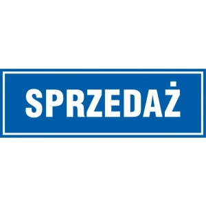 Tabliczka znak TDC Sprzedaż