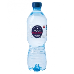 Woda mineralna AQUA POLONIA 500ml. - gazowana BEZ KAUCJI