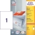 Etykiety AVERY ZWECKFORM uniw. 210x297 (1) 3478-266508