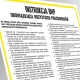 Tabliczka znak TDC Instrukcja BHP dla pomieszczeń administracyjno-biurowych