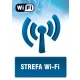 Tabliczka znak TDC Strefa WI-FI