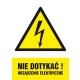 Tabliczka znak TDC Nie dotykać! Urządzenie elektryczne