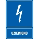 Tabliczka znak TDC Uziemniono