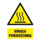 Tabliczka znak TDC Gorąca powierzchnia